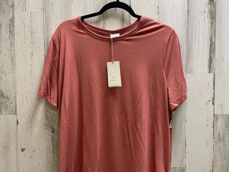 Top Short Sleeve By A New Day In Orange, Size: Xxl For Cheap