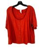 Top Short Sleeve By H&m In Red, Size: Xxl Supply