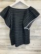 Top Short Sleeve By Loft In Black, Size: L Hot on Sale