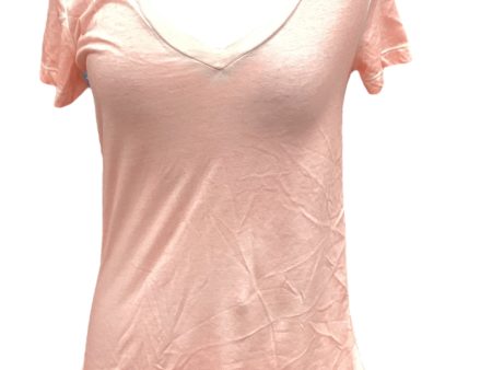 Top Short Sleeve By Urban Outfitters In Peach, Size: S Online now