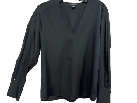 Top Long Sleeve By Ann Taylor In Black Size: XS Fashion