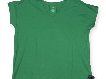 Top Short Sleeve By J. Jill In Green, Size: M Online