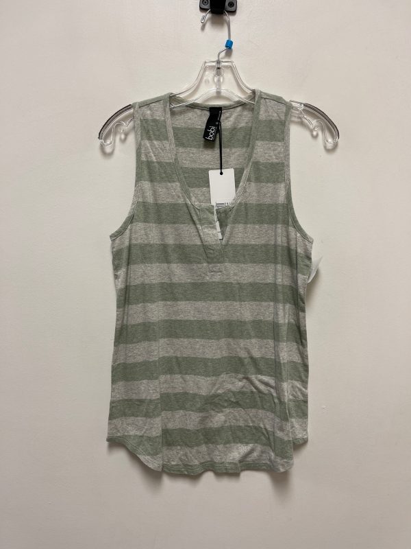 Top Sleeveless By Bobi In Green, Size: L Online