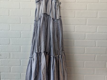 Dress Casual Maxi By J. Crew In Blue & White, Size: Xs For Sale