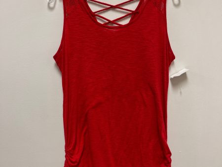 Top Sleeveless By No Boundaries In Red, Size: Xl Discount