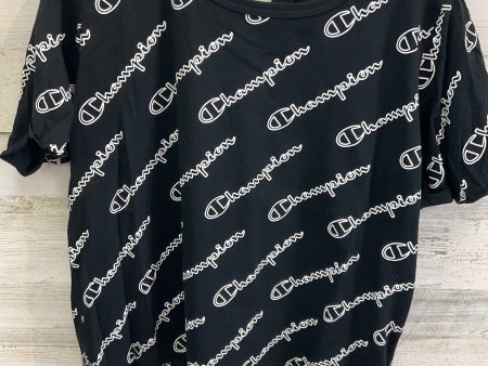 Top Short Sleeve By Champion In Black, Size: Xl For Sale