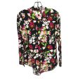 100% Silk Blouse Long Sleeve By Equipment In Floral, Size: S Online Sale