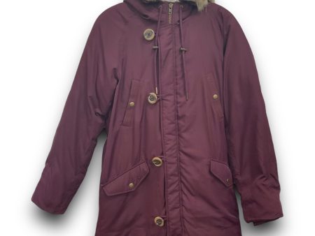 Coat Parka By J. Crew In Purple, Size: Xs Online