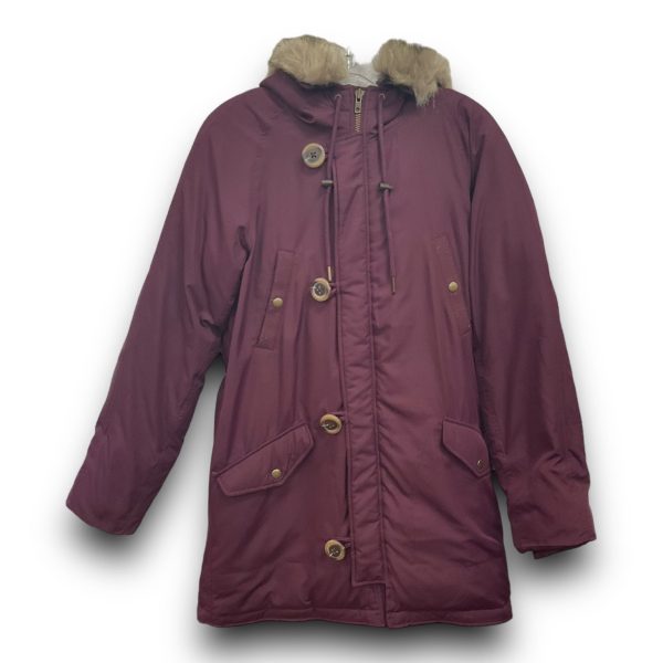 Coat Parka By J. Crew In Purple, Size: Xs Online