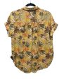 Top Short Sleeve By Time And Tru In Tropical Print, Size: S Online Hot Sale