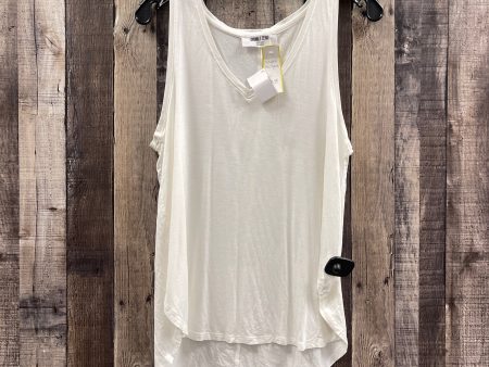 Top Sleeveless By Double Zero In Ivory, Size: L Online now