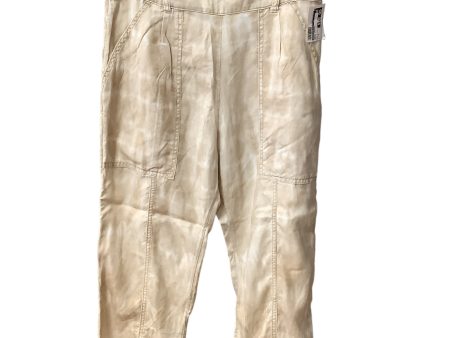 Pants Cropped By Anthropologie In Beige, Size: 2 Fashion