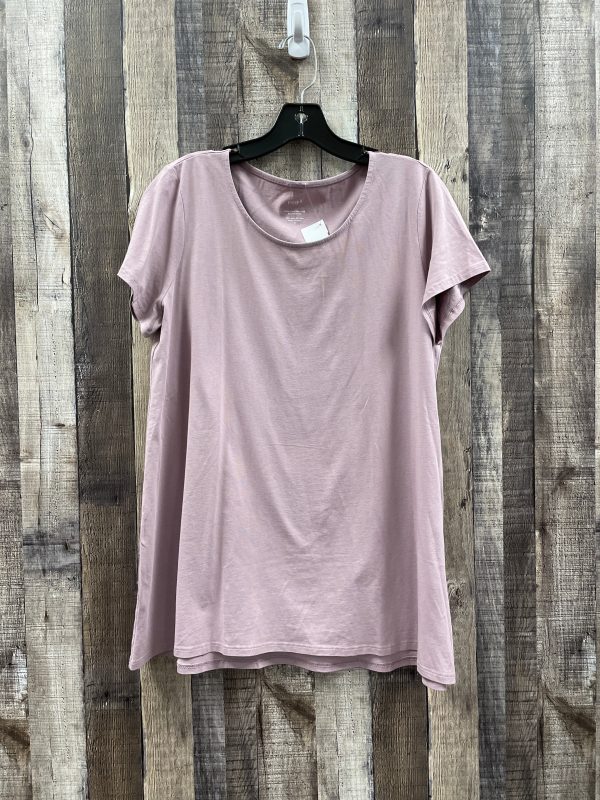 Tunic Short Sleeve By Pure Jill In Purple, Size: M Online