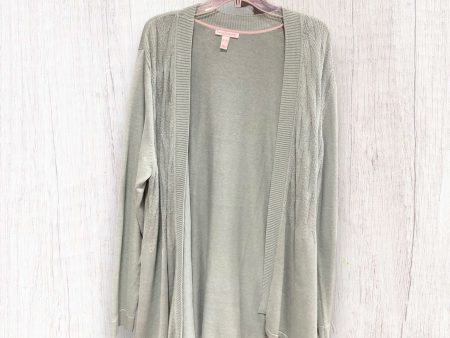 Sweater Cardigan By Isaac Mizrahi Live Qvc In Mint, Size: Xl Online Hot Sale