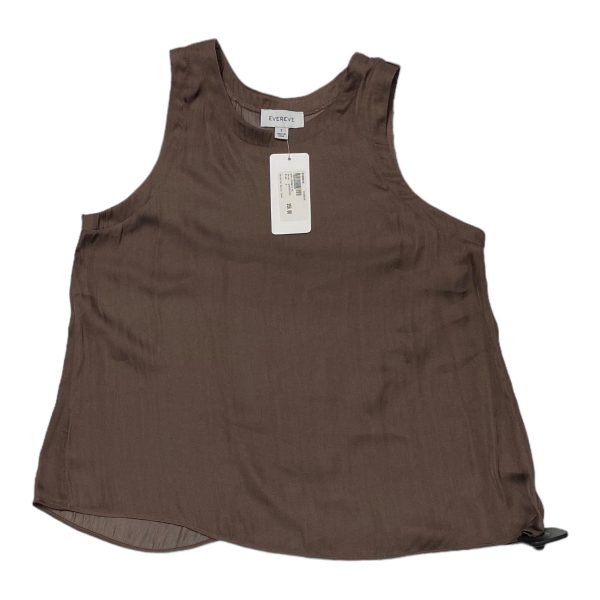 Top Sleeveless By Evereve In Brown, Size: S Fashion