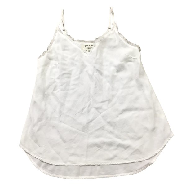 Top Sleeveless By Cloth & Stone In White, Size: S Online now