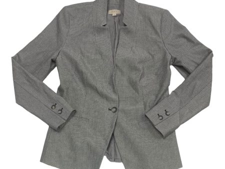 Blazer By Loft In Grey, Size: 6 Online now