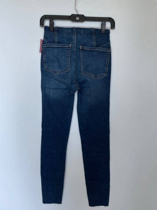 Jeans Skinny By We The Free In Blue Denim, Size: 0 on Sale