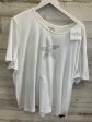 Top Short Sleeve By Coral Bay In White, Size: 3x Hot on Sale