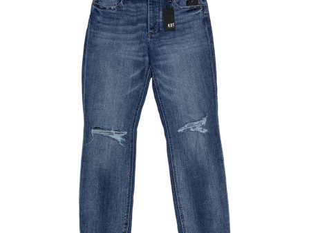 Jeans Boyfriend By Kut In Blue Denim, Size: 2 on Sale