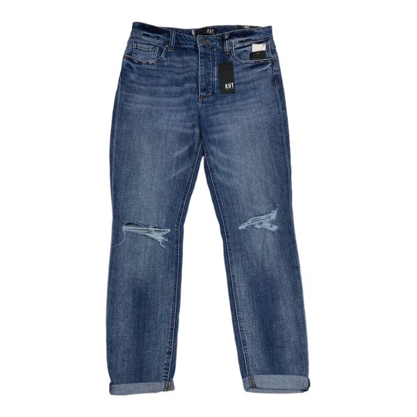 Jeans Boyfriend By Kut In Blue Denim, Size: 2 on Sale