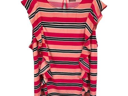 Top Sleeveless By Limited In Striped Pattern, Size: 2x on Sale