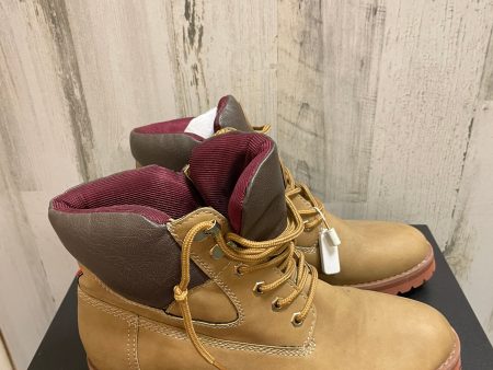 Boots Hiking By Tommy Hilfiger In Brown, Size: 9.5 Online Hot Sale