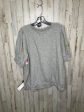 Top Short Sleeve By Crown And Ivy In Grey, Size: 9.5 Hot on Sale