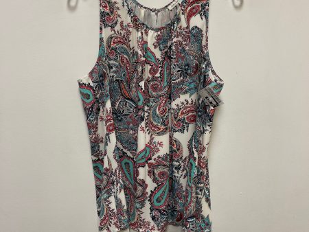 Top Sleeveless By Daniel Rainn In Multi-colored, Size: L For Cheap