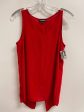 Top Sleeveless By Express In Red, Size: S Online