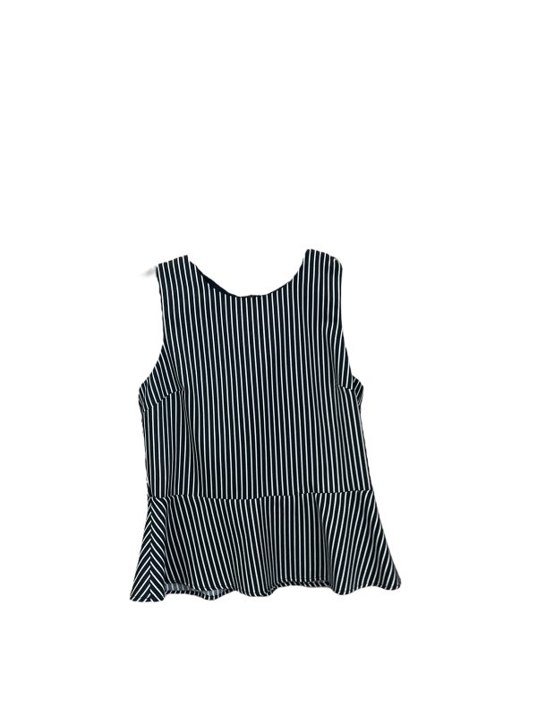 Top Sleeveless By Banana Republic In Striped Pattern, Size: 4 For Discount