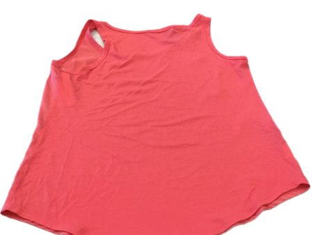 Top Sleeveless By Loft In Coral, Size: Petite  M Supply