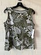 Top Sleeveless Basic By Talbots In Green & White, Size: L Online Sale