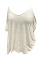 Top Short Sleeve By Clothes Mentor In White, Size: M For Sale