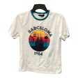 Top Short Sleeve By Desigual In White, Size: S Online Sale