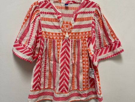 Top Short Sleeve By Old Navy In Pink, Size: L on Sale