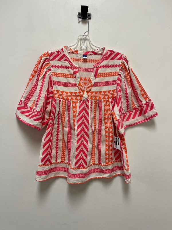 Top Short Sleeve By Old Navy In Pink, Size: L on Sale