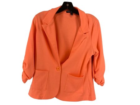 Blazer By Clothes Mentor In Coral, Size: L For Discount