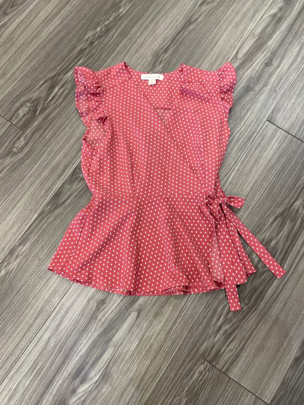 Top Short Sleeve By Monteau In Pink, Size: Xl Sale