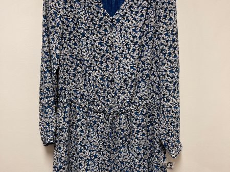 Dress Casual Short By Dalia In Blue & White, Size: S For Cheap