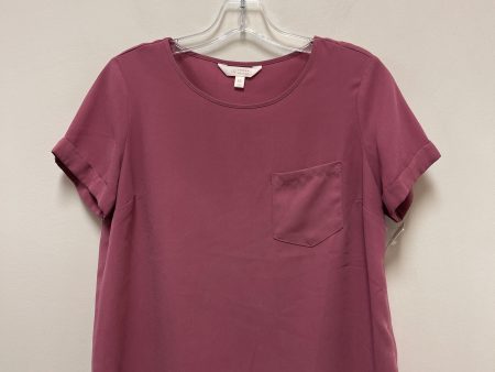 Top Short Sleeve By Lc Lauren Conrad In Pink, Size: Xs Online