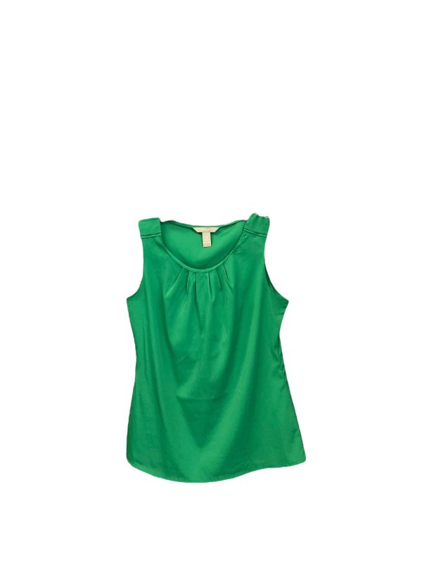 Top Sleeveless By Banana Republic In Green, Size: Xs Online now