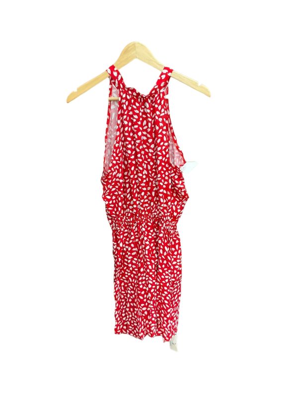 Swimwear Cover-up By Clothes Mentor In Red, Size: M Online Sale