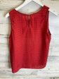 Top Sleeveless By Clothes Mentor In Red, Size: M Discount