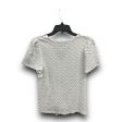 Top Short Sleeve By Loft In White, Size: Xs Online Hot Sale