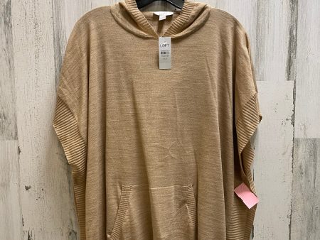 Top Short Sleeve By Loft In Brown, Size: Xs For Sale