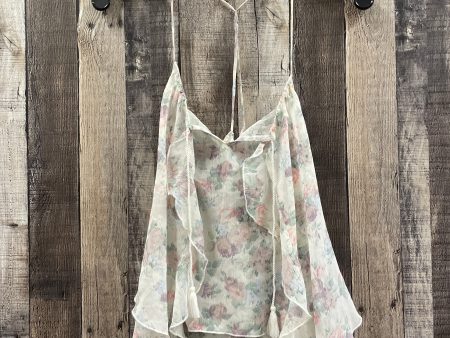 Top Sleeveless By Abercrombie And Fitch In Floral Print, Size: S on Sale