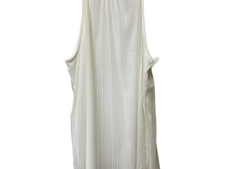 Top Sleeveless By White House Black Market In White, Size: L Cheap