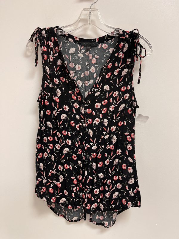 Top Sleeveless By Sanctuary In Floral Print, Size: S Online Sale