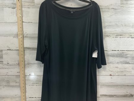 Tunic Short Sleeve By J. Jill In Black, Size: Xl on Sale